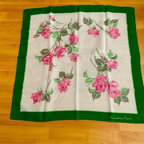 Vintage Scarf Scarves Lot 3 Three Signed - Picture 2 of 9